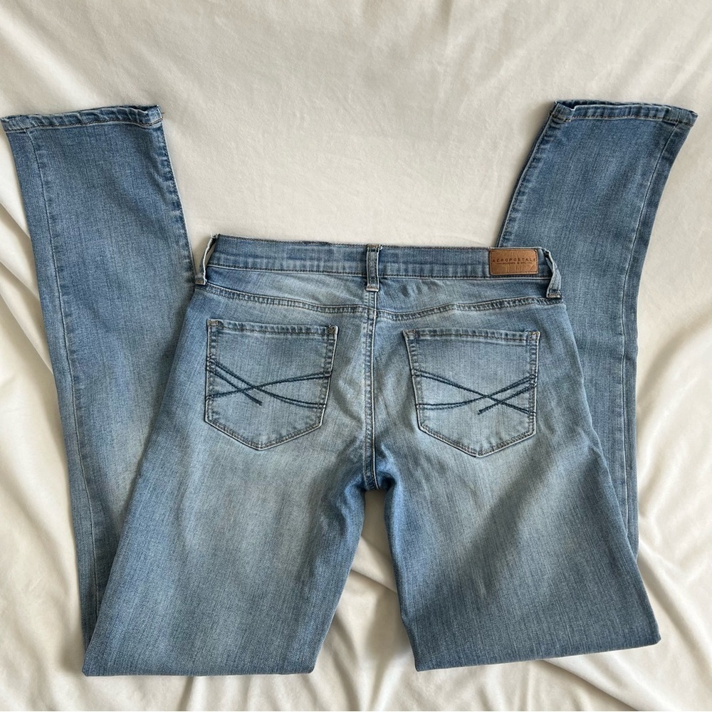 Aeropostale distressed, skinny jeans - Picture 10 of 10
